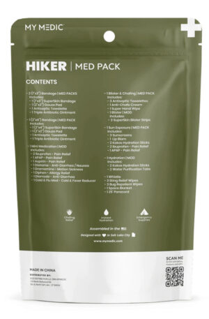 Expert-Approved Hiker’s First Aid Kit – Compact & Portable